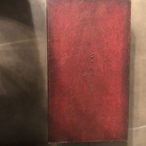 Velvet mezlan shoes